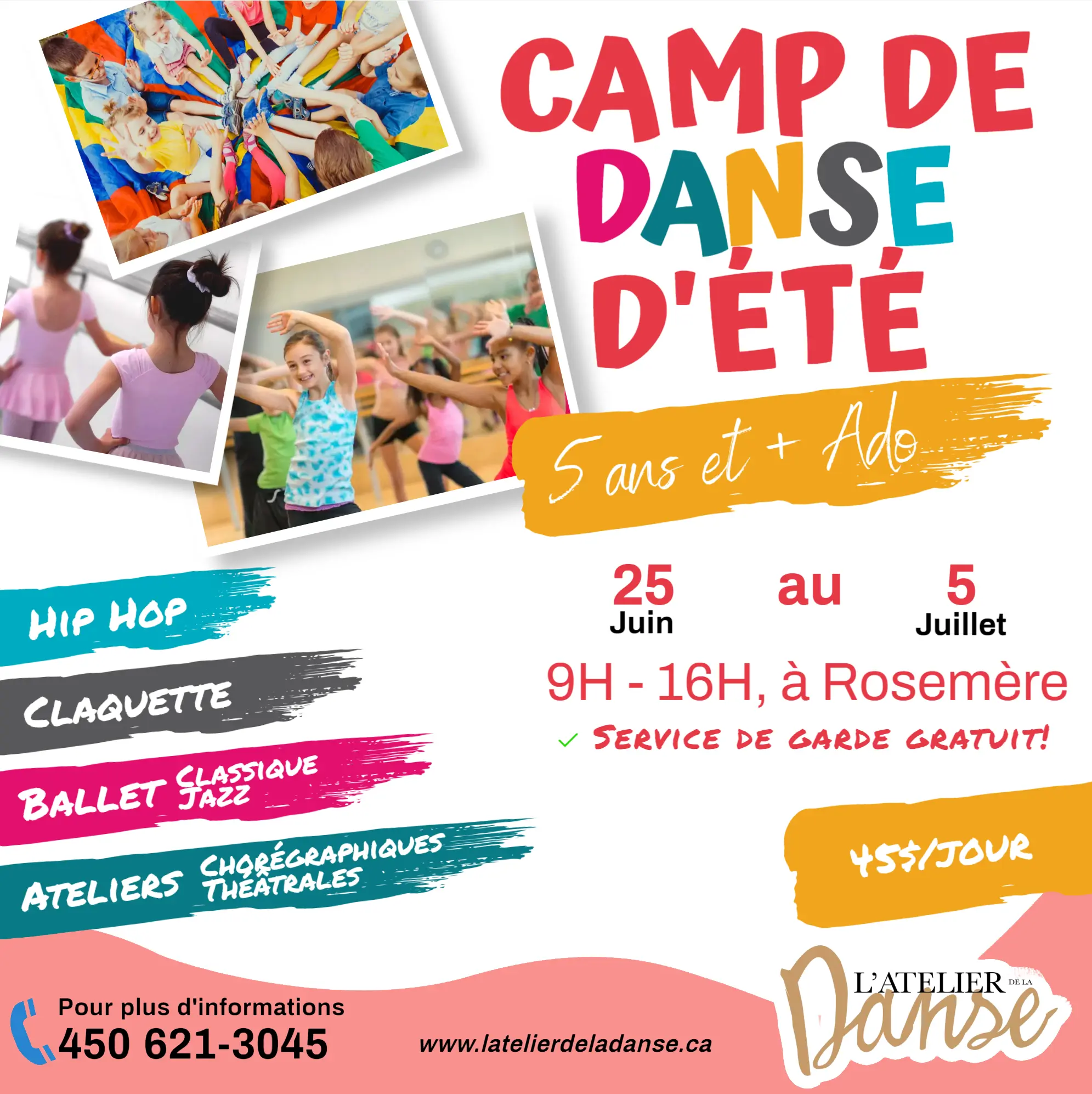camp danse été 2024